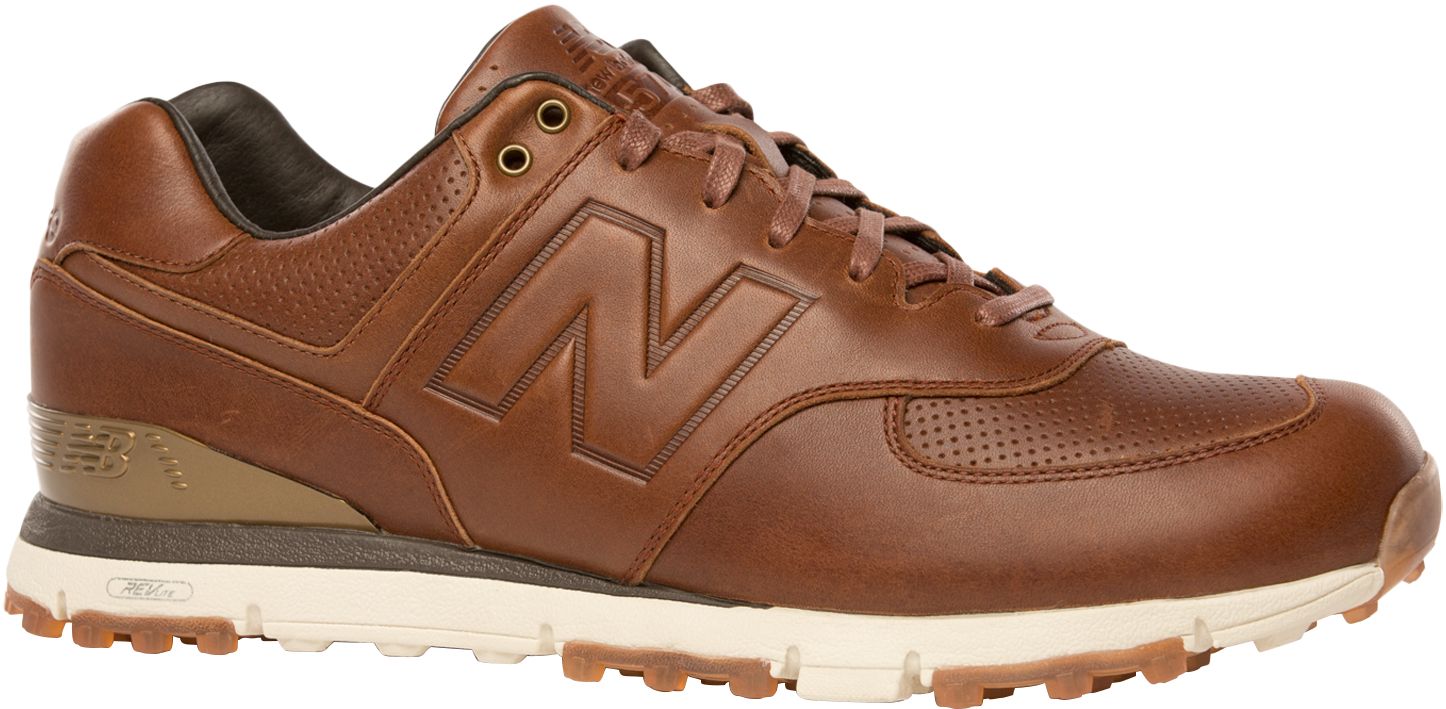 new balance 574 lx golf shoes brown new balance 574 lx golf shoes brown