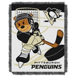 TheNorthwest Pittsburgh Penguins 36'' x 46'' Jacquard Woven Throw Blanket