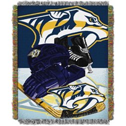 TheNorthwest Nashville Predators 48'' x 60'' Home Ice Advantage Tapestry Throw Blanket