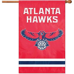 Party Animal Atlanta Hawks Applique Banner Flag