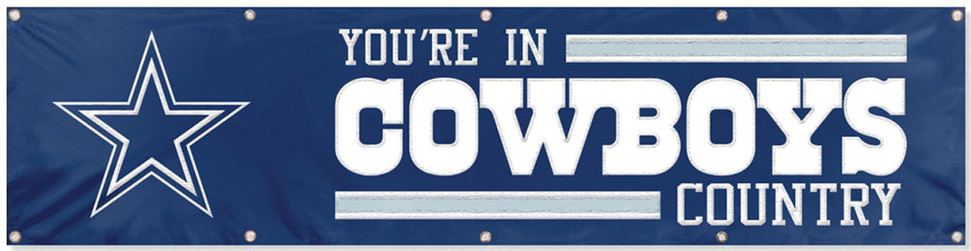 Party Animal Dallas Cowboys Giant 8' x 2' Banner
