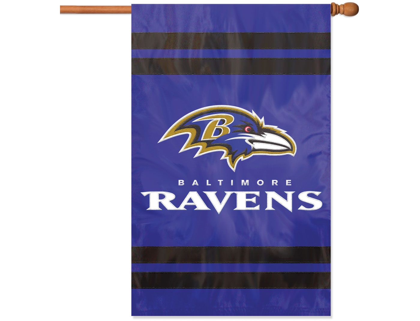 Party Animal Baltimore Ravens Applique Banner Flag | DICK'S Sporting Goods