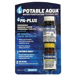 Potable Aqua Plus Water Purification Tablets