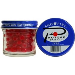 Pautzke Fire Balls Salmon Eggs Jar Fishing Bait Pink Shrimp Biodegradable  for sale online
