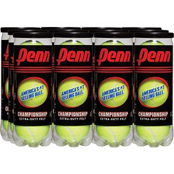 Penn Championship Extra Duty Tennis Balls - 12 Can Pack