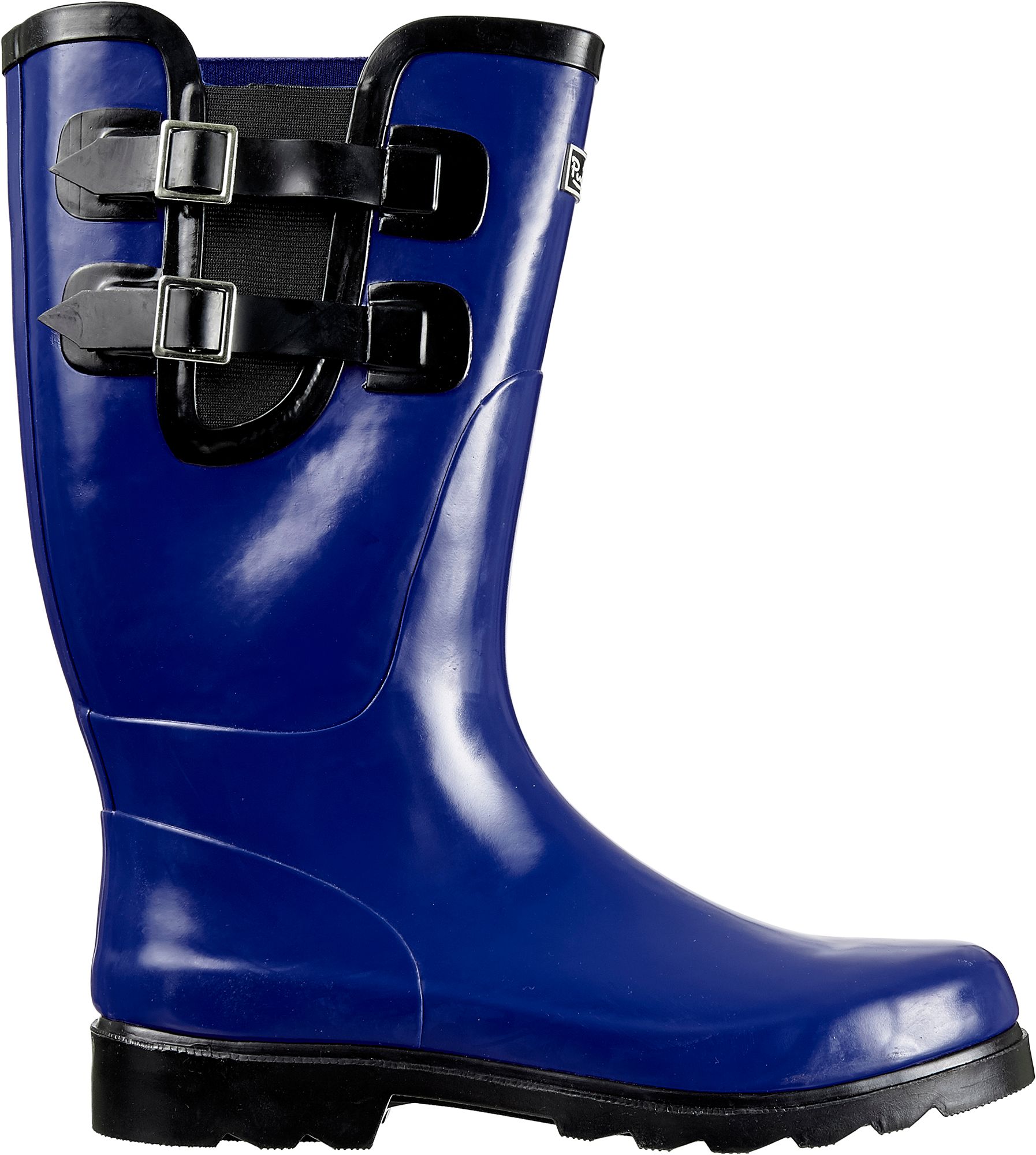 blue rain boots for women