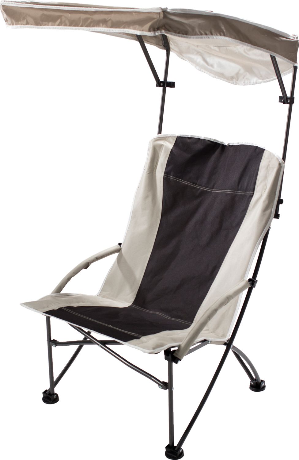 Quik Shade Pro Comfort High Folding Chair - Black