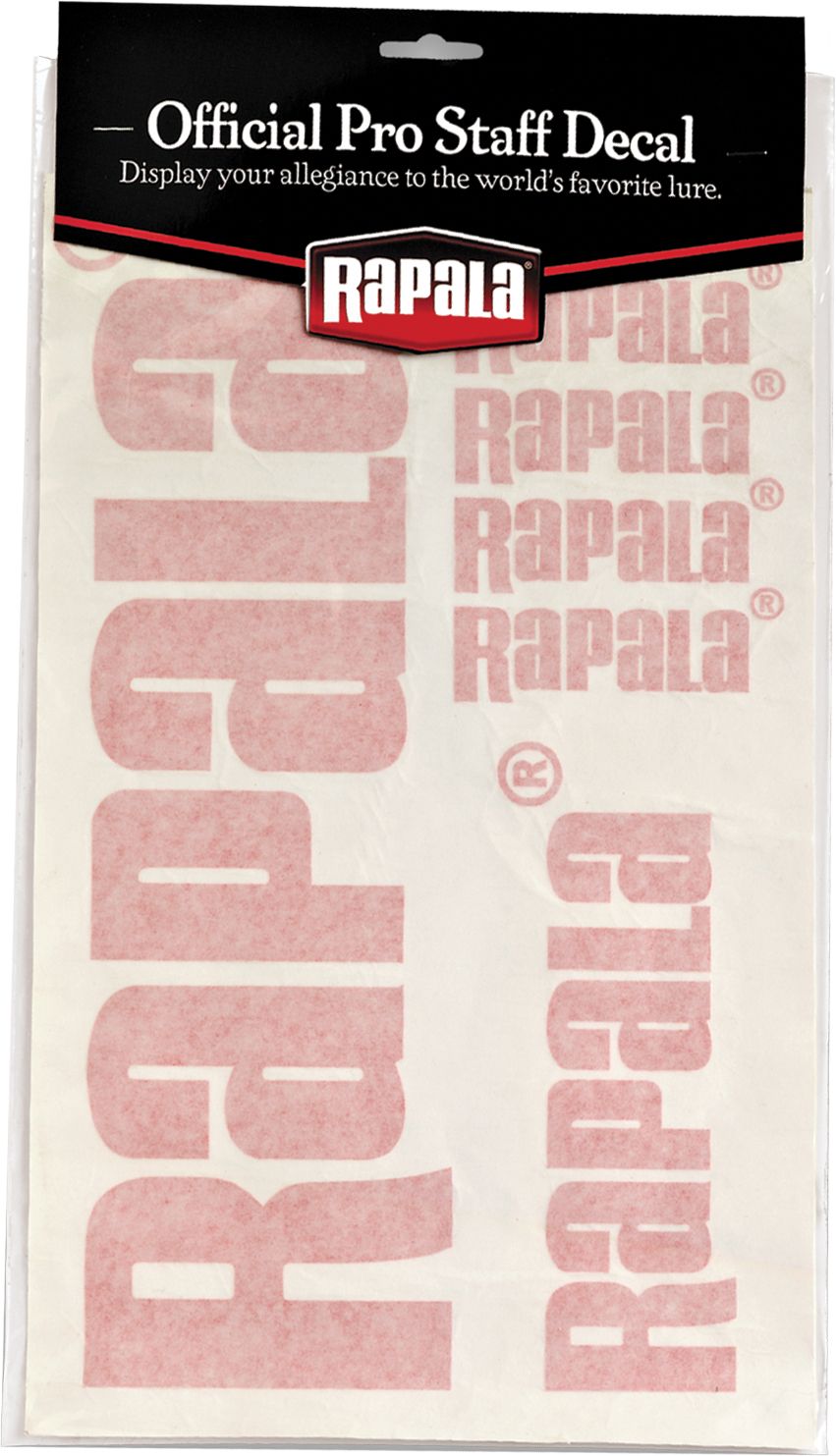 Rapala Pro Staff Decals