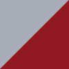 Grey/Scarlet