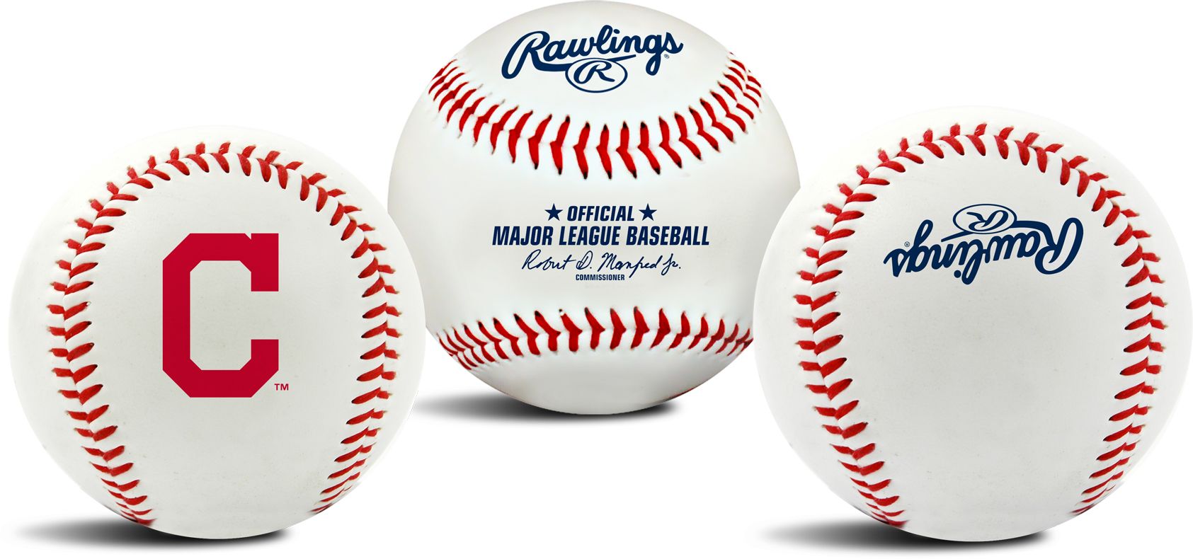 Rawlings Cleveland Indians Logo Baseball