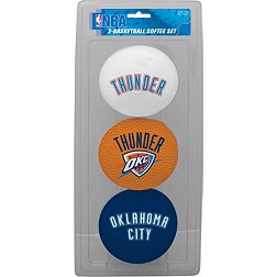 Rawlings Oklahoma City Thunder Softee Basketball Three-Ball Set