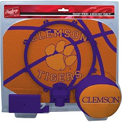 Rawlings Clemson Tigers Slam Dunk Basketball Softee Hoop Set