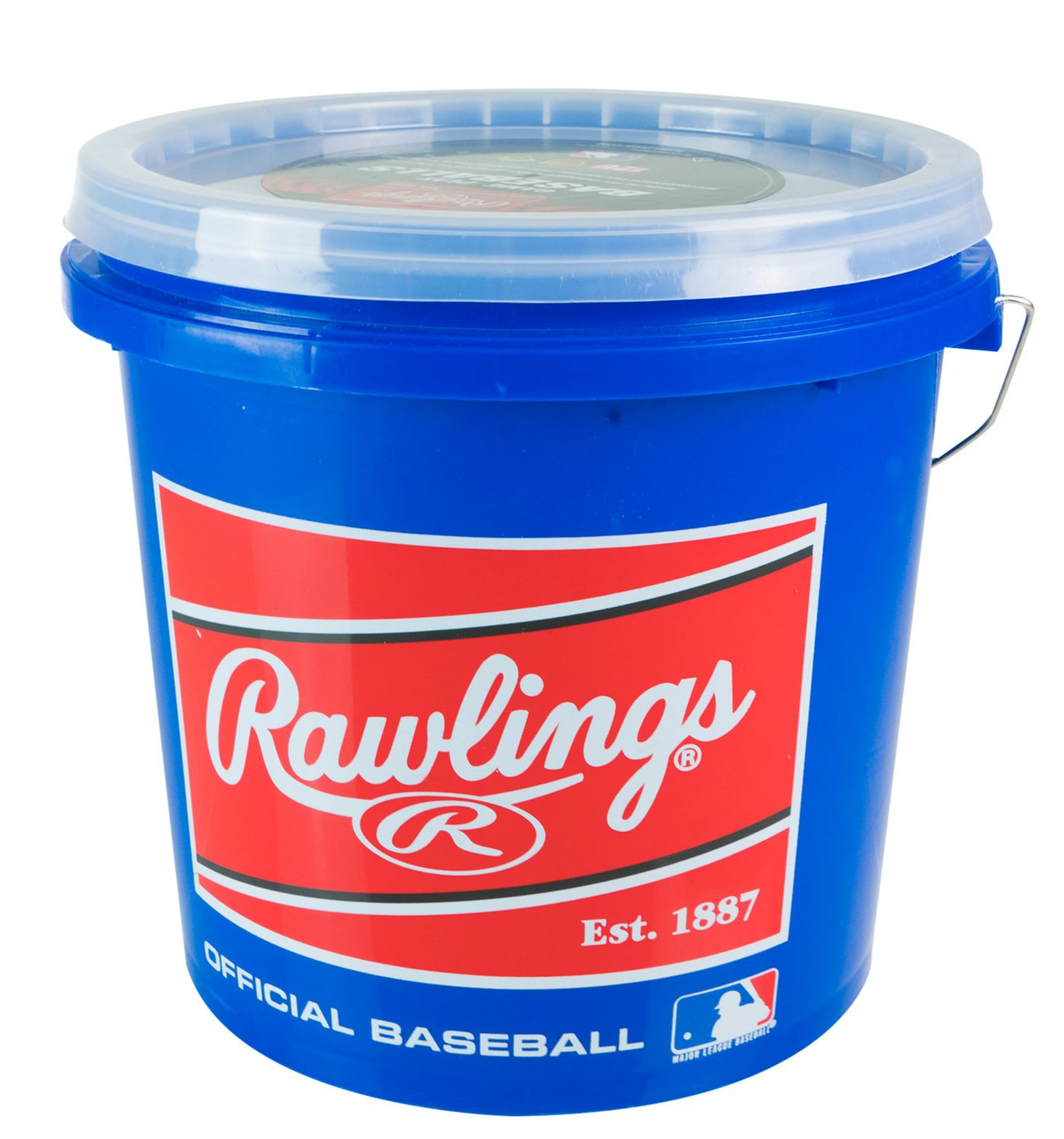 Rawlings Official R12U Genuine Leather Baseball Bucket - 24 Pack | DICK ...