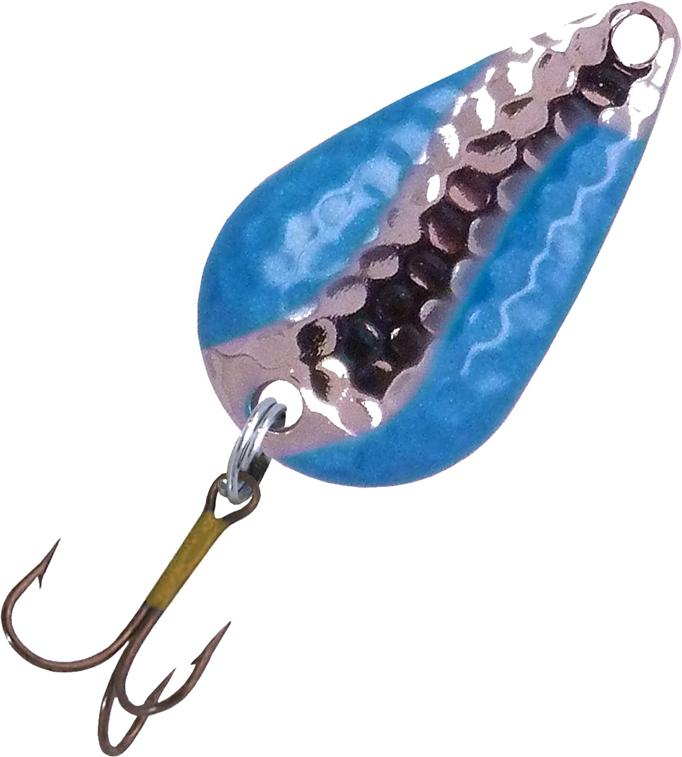 Blue/Hammered Nickel Stripe