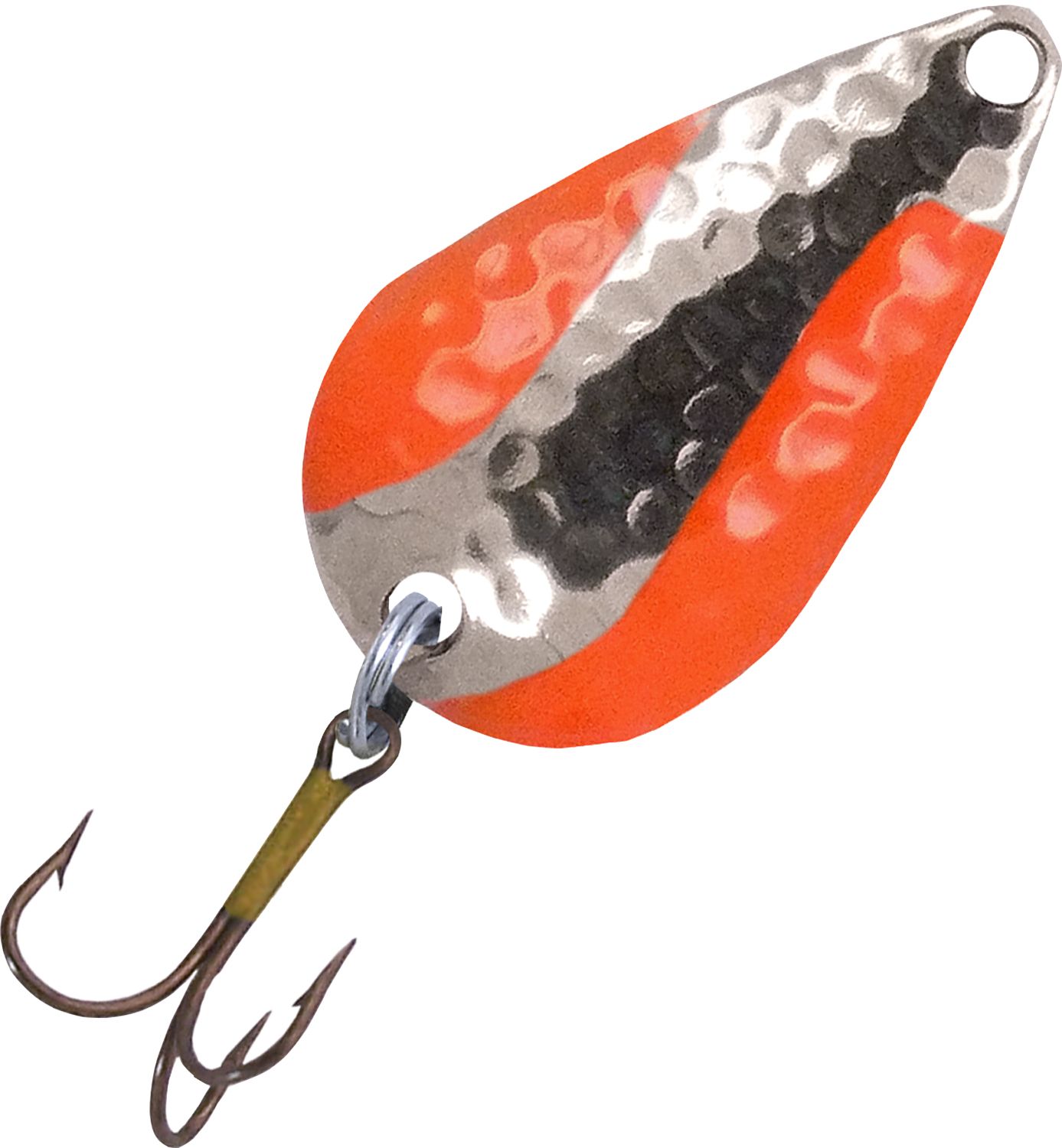 Flame Red/Hammered Nickel Stripe