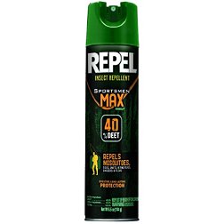 Repel Sportsmen Max Insect Repellent Aerosol Spray