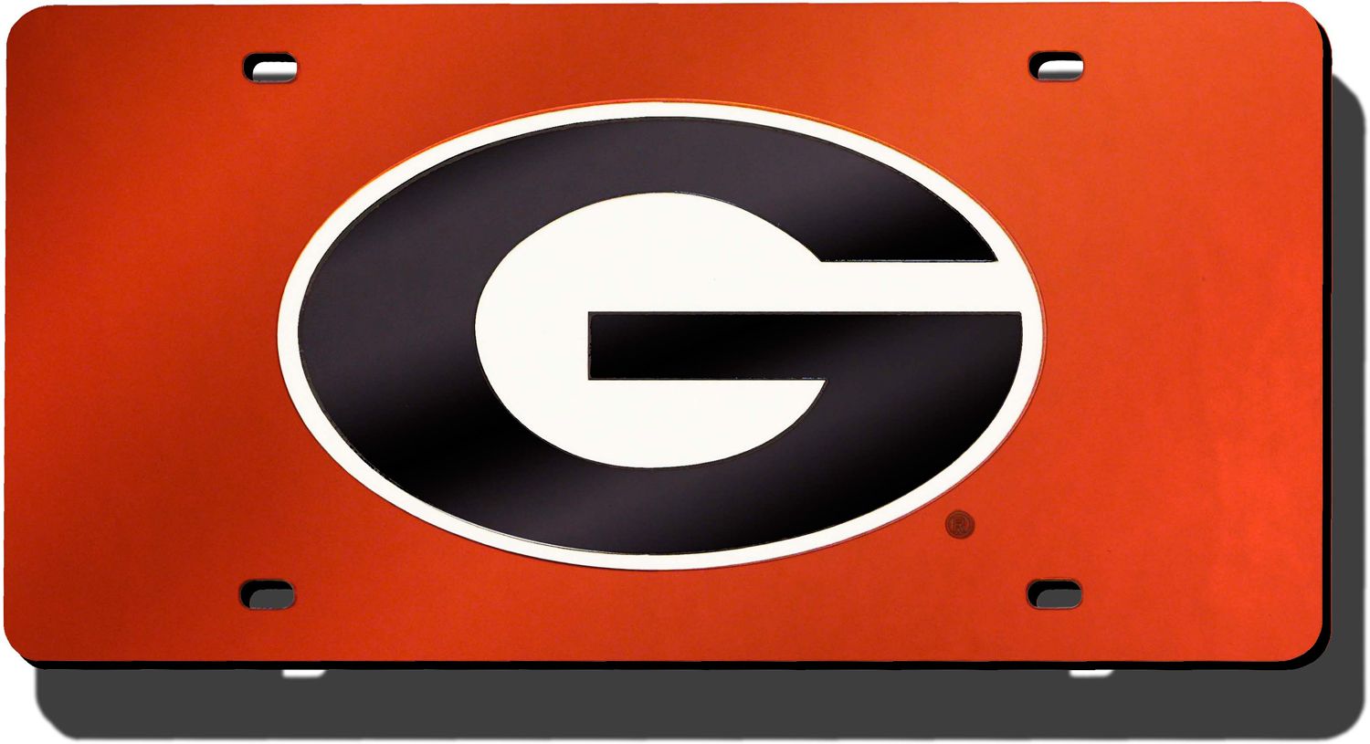 Rico Georgia Bulldogs Red Laser Tag License Plate