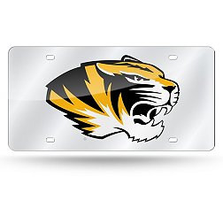 Rico Missouri Tigers Silver Laser Tag License Plate