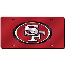 Rico San Francisco 49ers Red Laser Tag License Plate