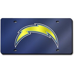 Rico Los Angeles Chargers Blue Laser Tag License Plate
