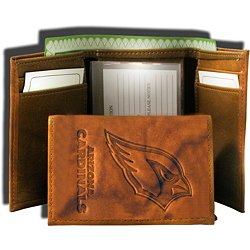Louisville Cardinals Embossed Leather Trifold Wallet