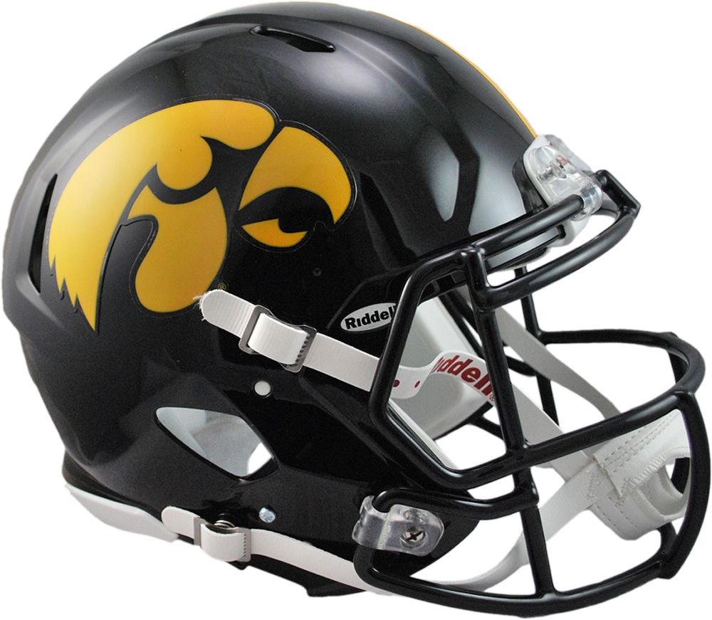 Riddell Iowa Hawkeyes Speed Revolution Authentic Full-Size Football Helmet