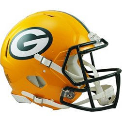 Riddell Green Bay Packers Revolution Speed Football Helmet