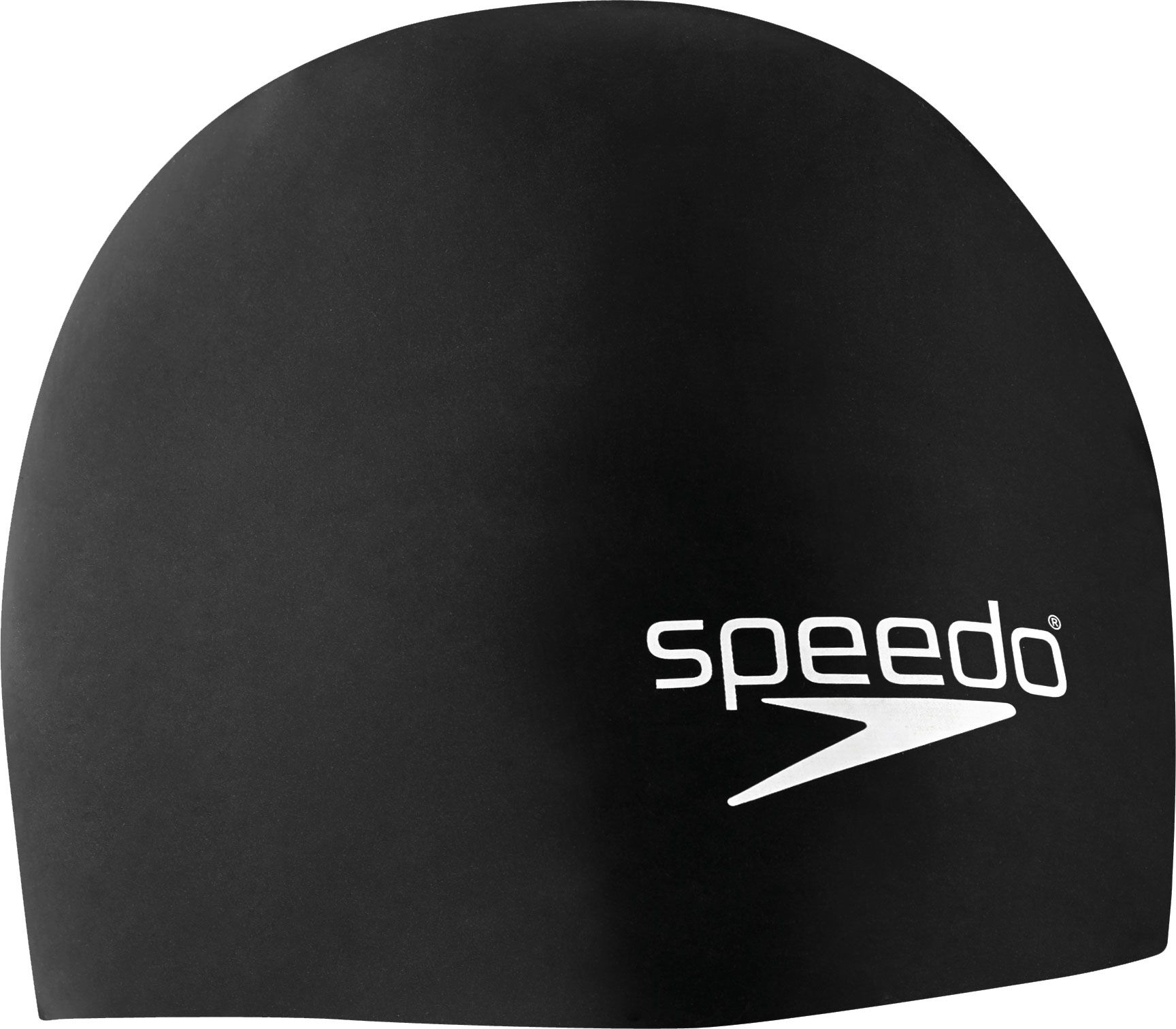 Speedo Elastomeric Silicone Swim Cap Black thumbnail