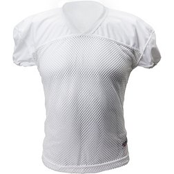 Wilson Youth Practice Football Jersey Mesh WTF8252 Jersey White Multiple  Sizes