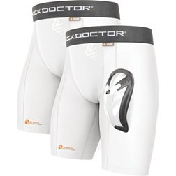 Shock Doctor Adult 2-Pack Core Compression Short with Bioflex Cup