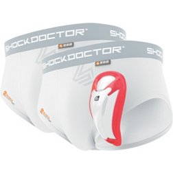 Shock Doctor Boys' Core Briefs with Bioflex Cup 2-pack
