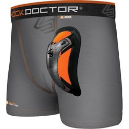 Shock Doctor Men's Impact & Compression Shorts with Carbon
