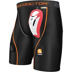 Ice Hockey Cross Compression Short with AirCore Cup