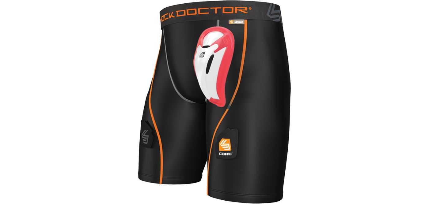 Shock Doctor Youth Core Hockey Shorts w/ Cup DICK'S Sporting Goods