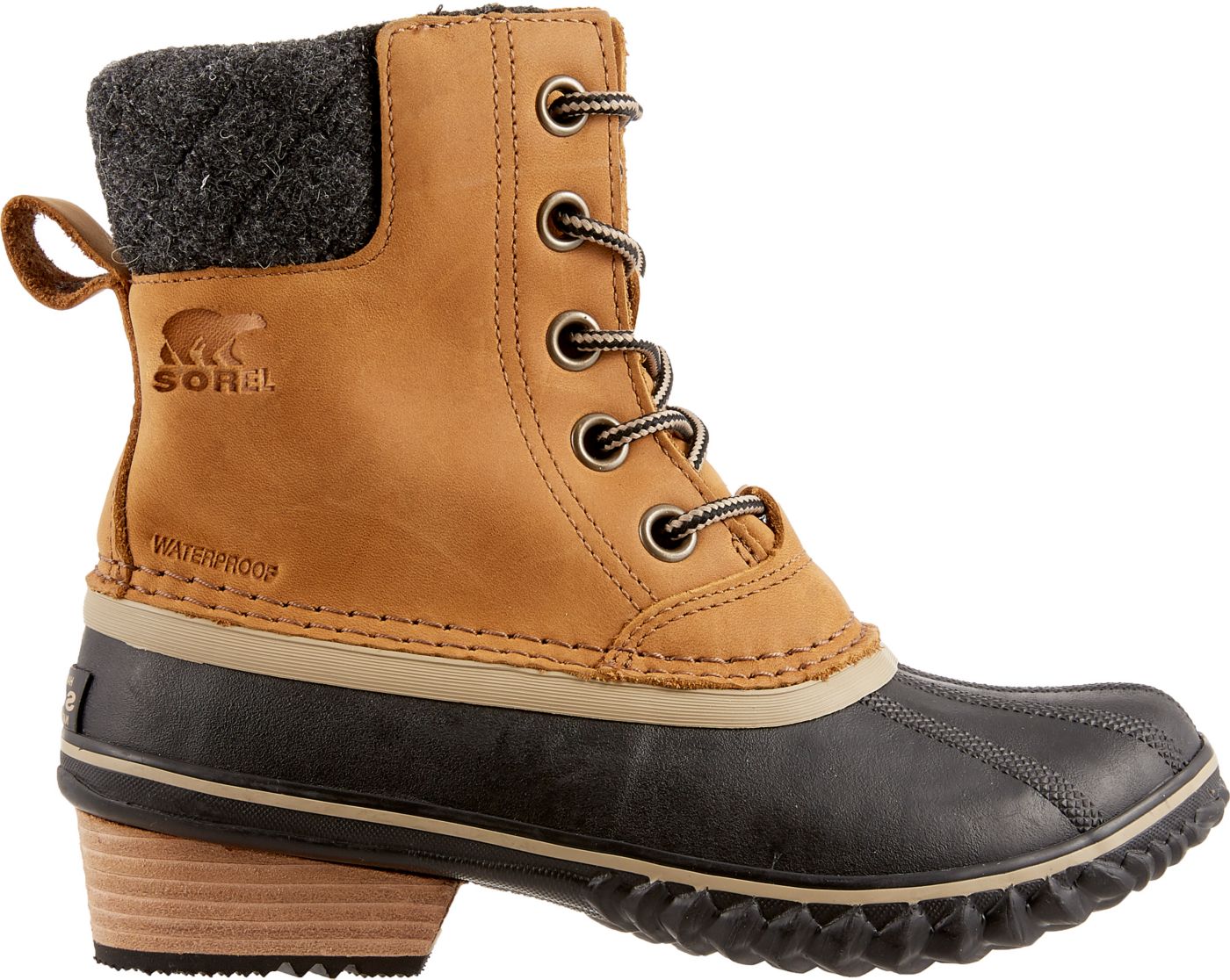sorel slimpack ii black