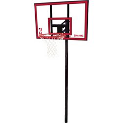 Spalding 44" Polycarbonate In-Ground Basketball System