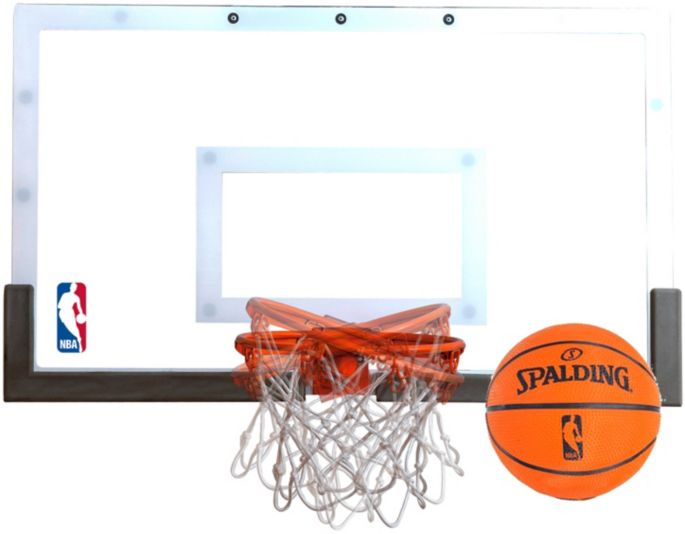 Spalding Nba 180 Breakaway Mini Basketball Hoop Set