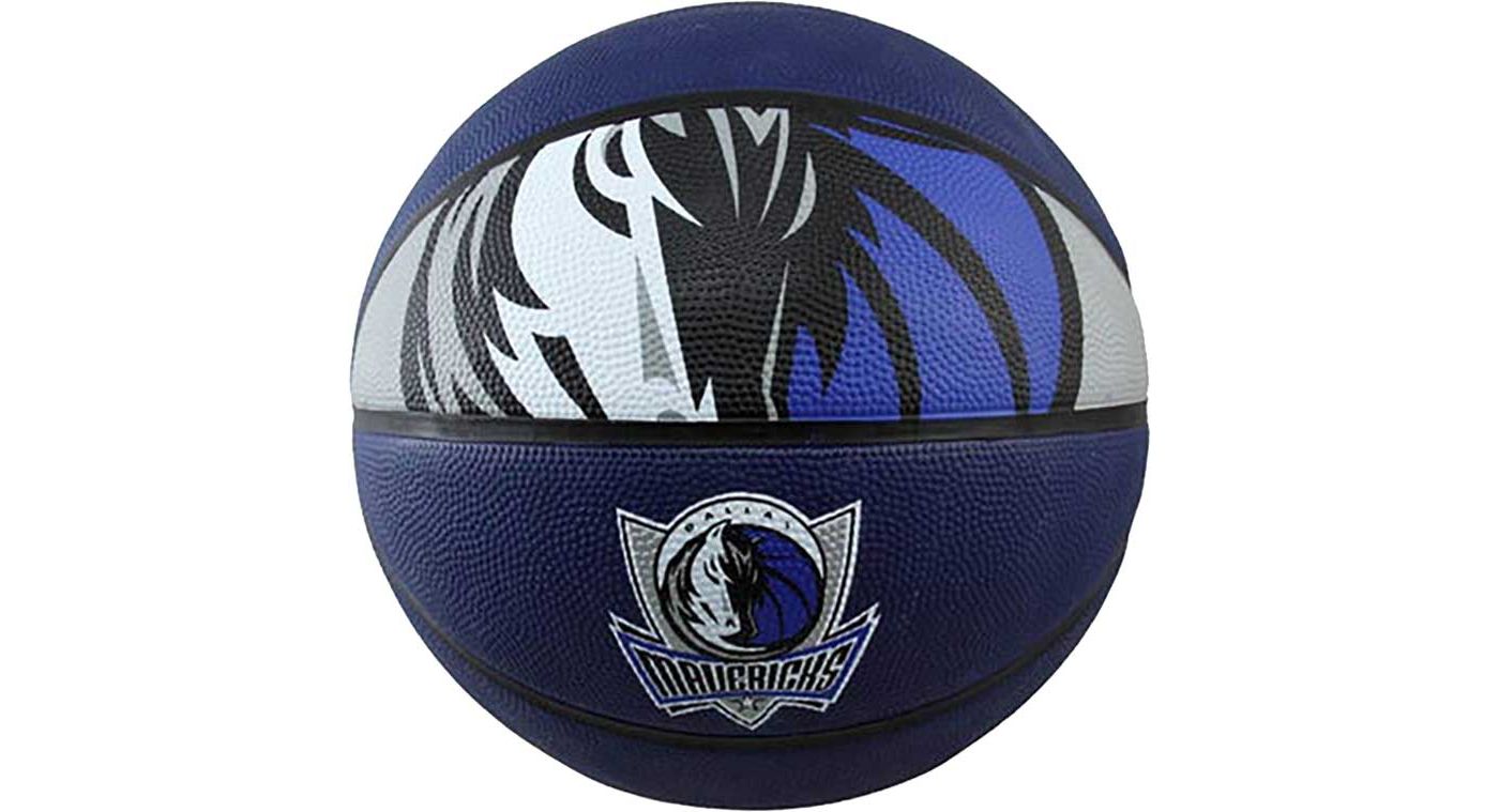 Spalding Dallas Mavericks Court-Side Full-Size Basketball ...