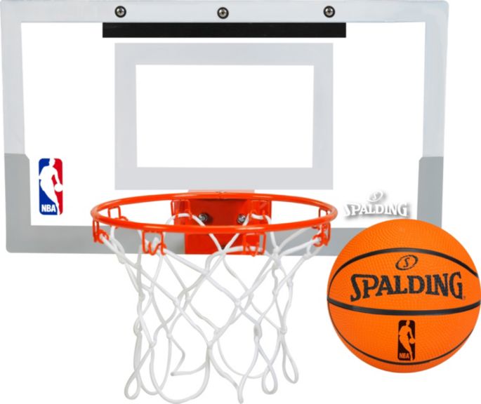 Spalding Nba Slam Jam Mini Basketball Hoop Set