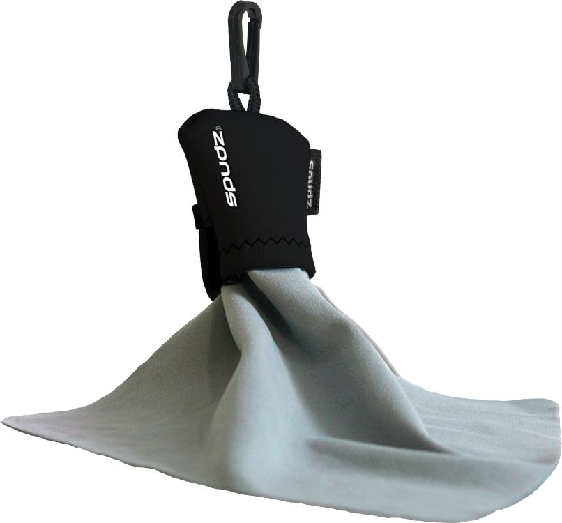 Spudz Ultra Large Lens Cleaning Cloth – Black