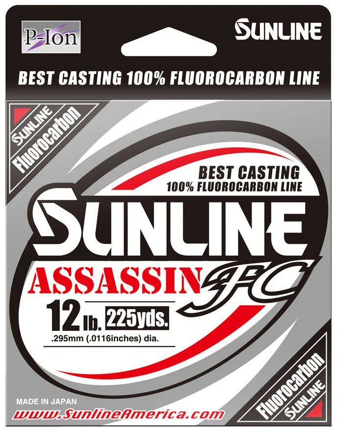 Sunline Assassin FC Fluorocarbon Fishing Line