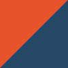 Orange/White/Navy