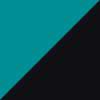 Teal/White/Black