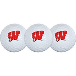 Team Effort Wisconsin Badgers Golf Balls - 3-Pack