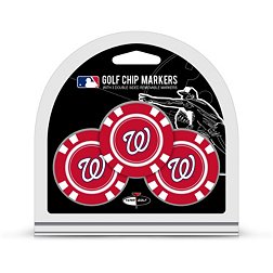 Team Golf Washington Nationals Poker Chips Ball Markers - 3-Pack