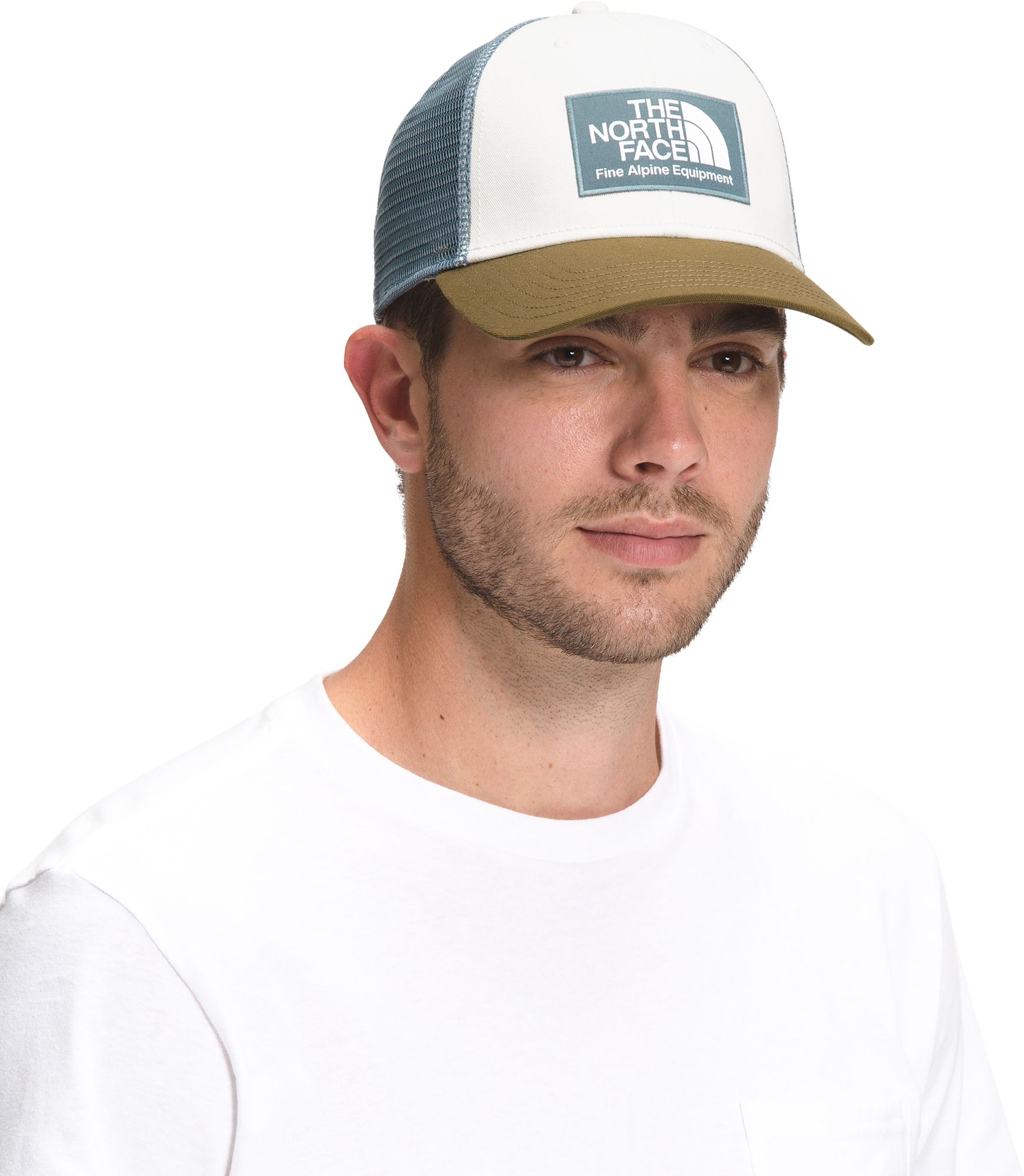 TNF GRDNA WHT/MILTRY OLVE