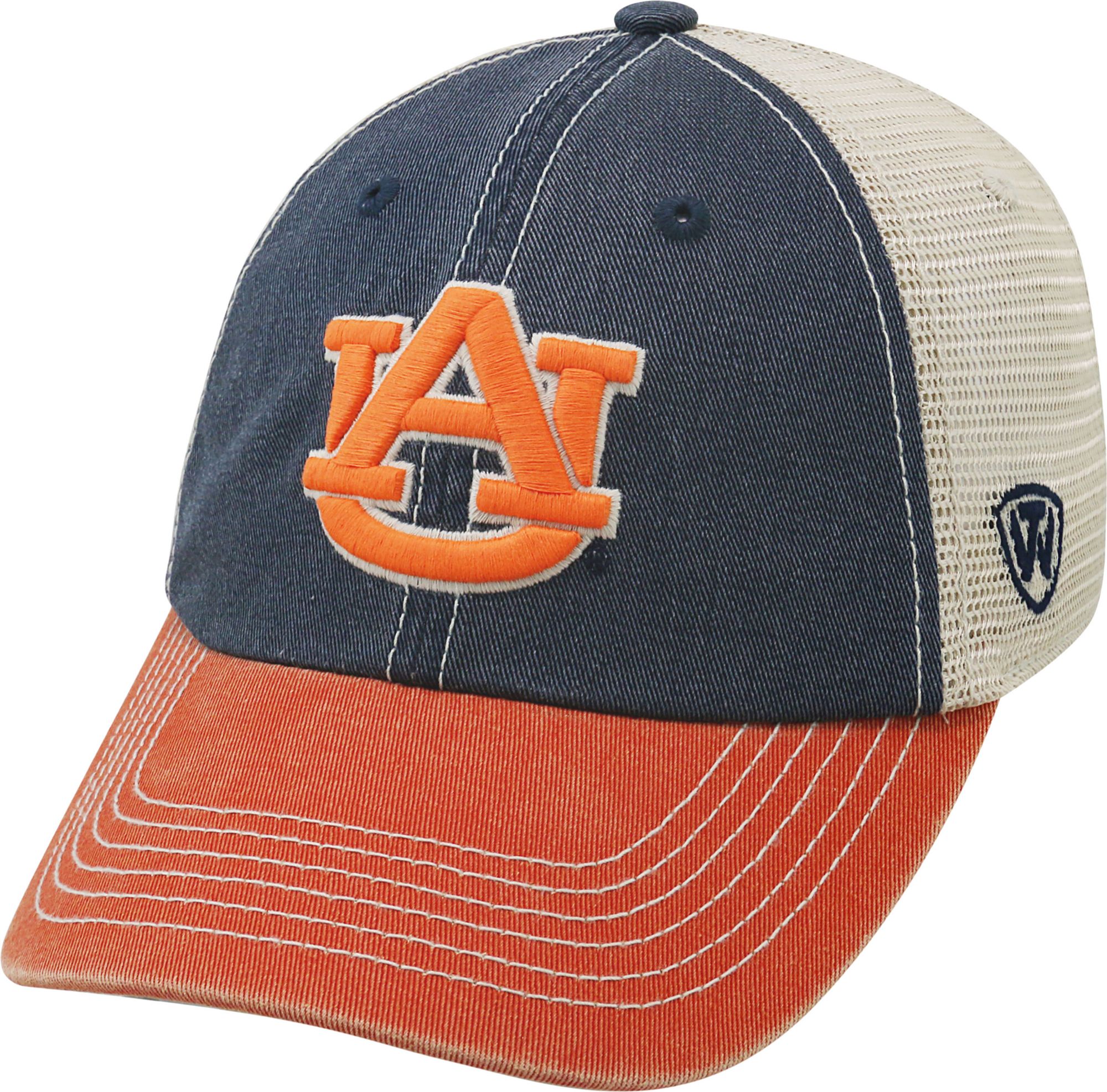 Top of the World Men's Auburn Tigers Blue/White/Orange Off Road Adjustable Hat