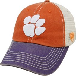 Top of the World Men's Clemson Tigers Orange/White/Regalia Off Road Adjustable Hat