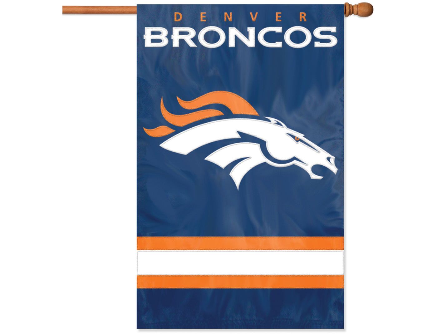 Party Animal Denver Broncos Applique Banner Flag Dick S Sporting
