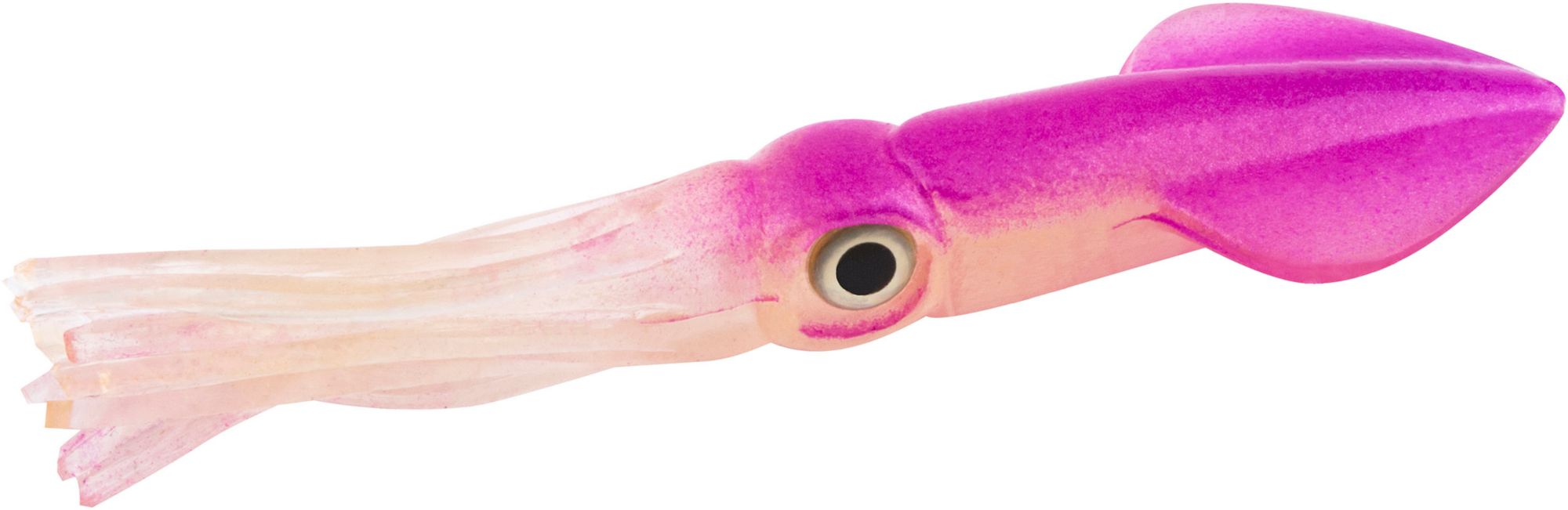 Tsunami HSQ6 Holographic Squid Soft Plastic Bait, Hot Pink
